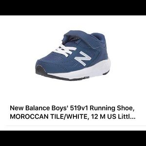 Brand New New Balance little boys shoes 12